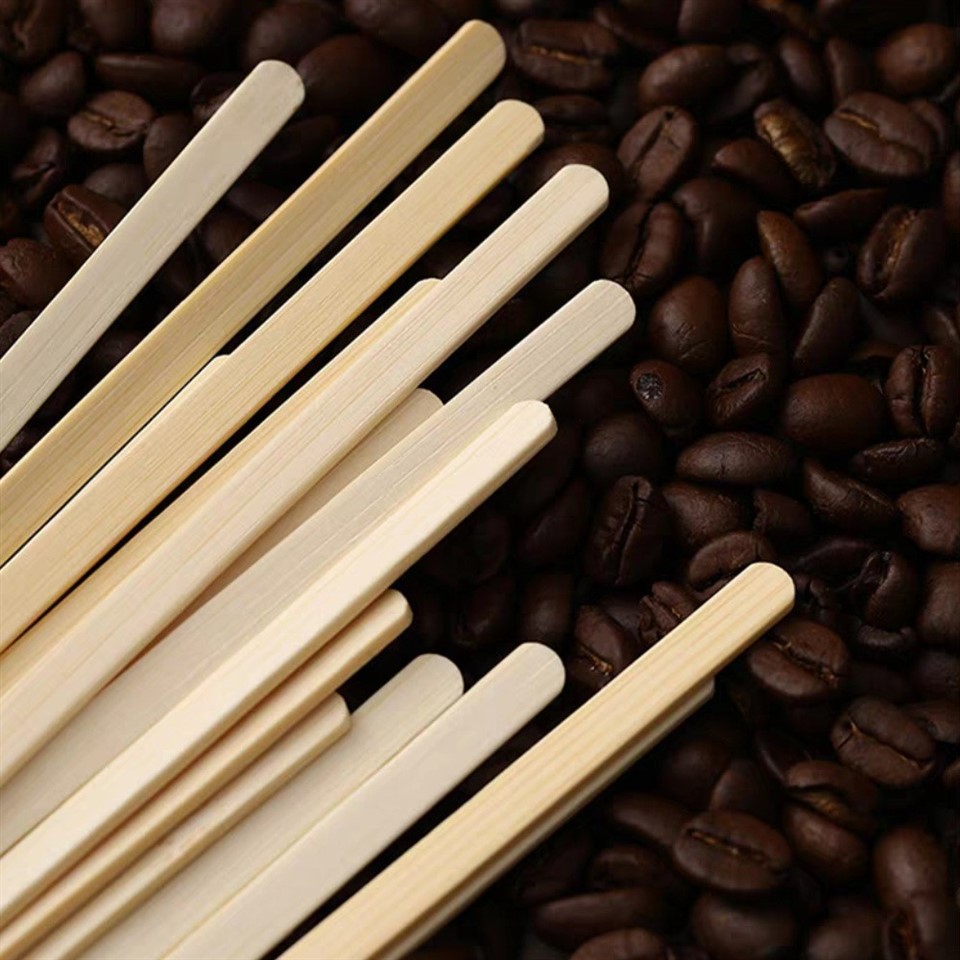Bamboo Coffee Stirrer details